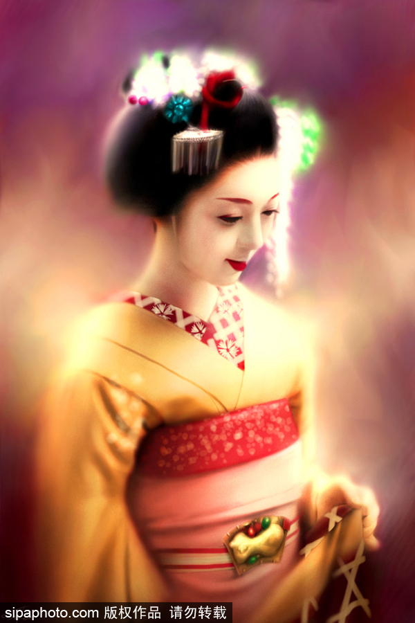 指尖上的藝術 日本藝術家iPhone創作肖像畫