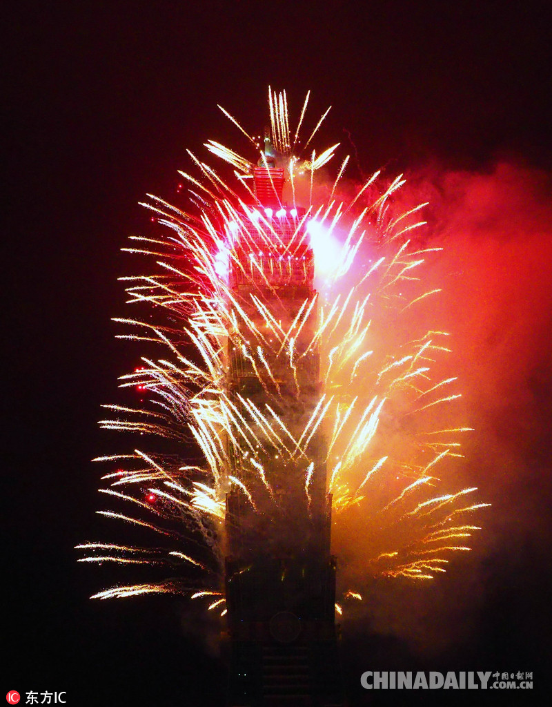 全國各地迎新年：2018，請對我好一點