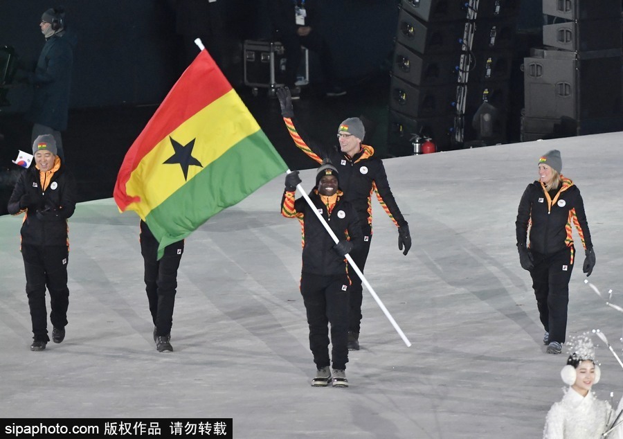 冰雪運(yùn)動(dòng)魅力無限！盤點(diǎn)平昌冬奧會(huì)開幕式上那些“特殊”參賽國