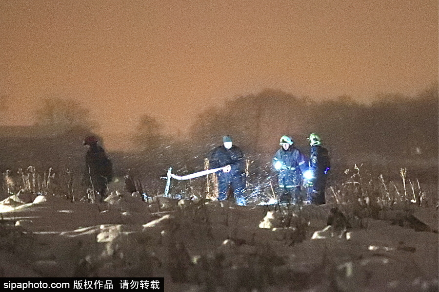 俄羅斯客機莫斯科州墜毀 71人全部遇難