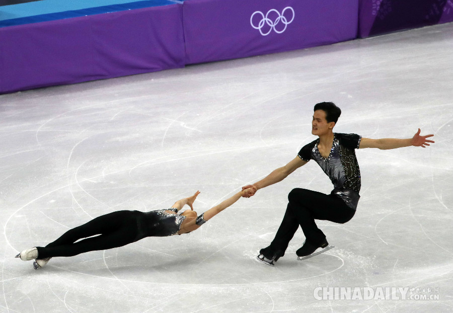 朝鮮選手首次亮相冬奧花滑賽場(chǎng)發(fā)揮出色