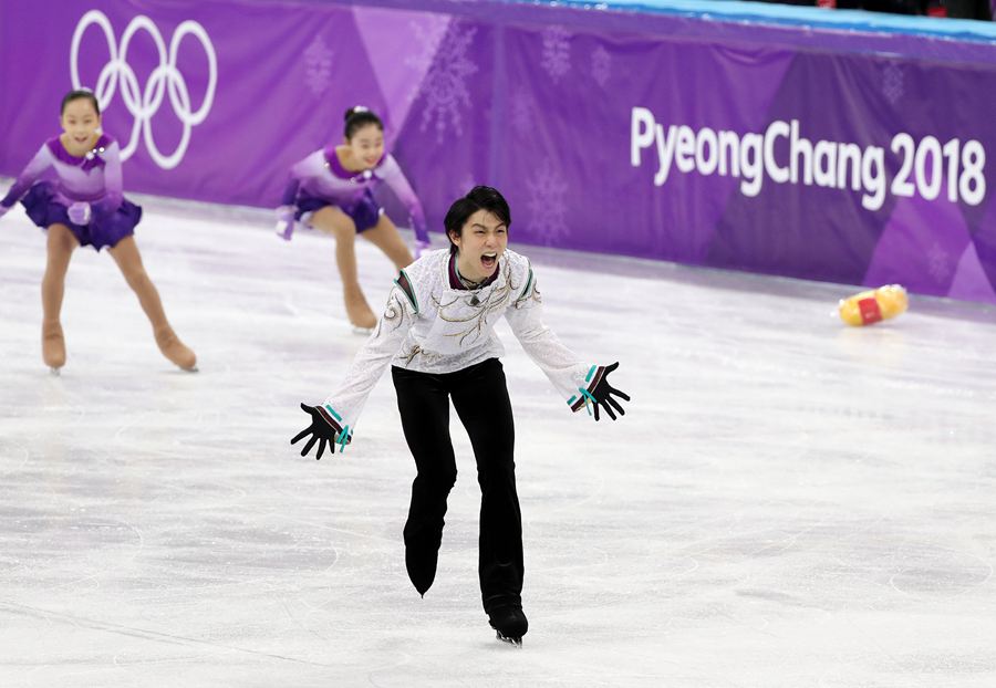 花滑男單自由滑金博洋獲第四名 日選手羽生結弦奪冠