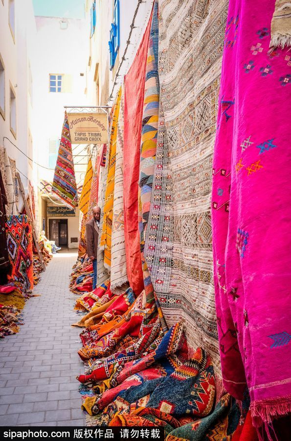 “非洲風城”摩洛哥索維拉風光 色彩清新靚麗