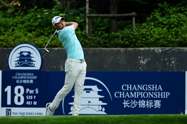 長沙錦標賽首輪杰弗瑞·姜66桿單獨領先2桿