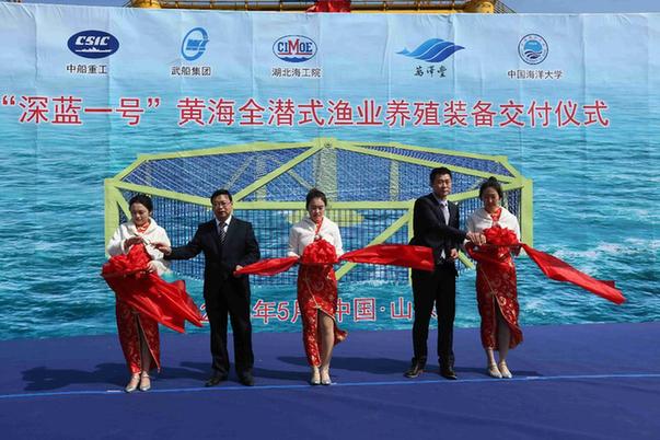 我國(guó)首座“深海漁場(chǎng)”建成交付 一個(gè)周期可養(yǎng)育三文魚30萬條