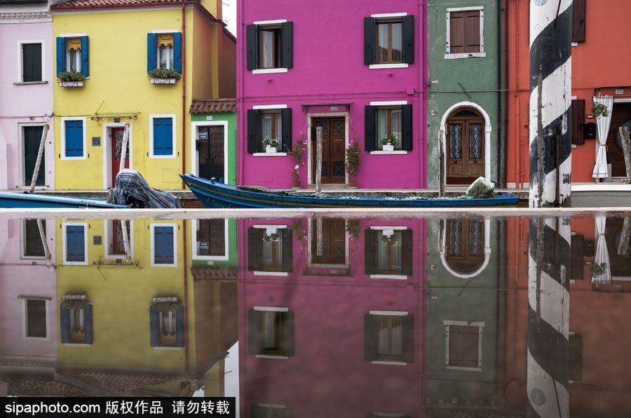 街道就是水道 意大利威尼斯小城風貌