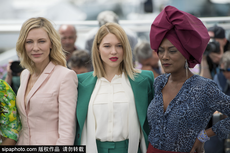 71屆戛納：評(píng)審團(tuán)成員霸氣亮相 暮光女、張震、布蘭切特等出席