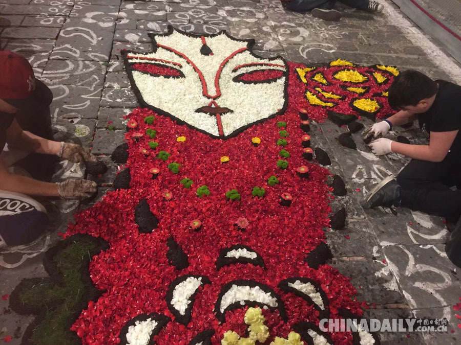 美爆！大外學子作品驚艷意大利鮮花節