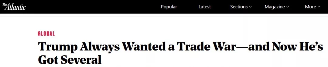 外媒說：特朗普扣動扳機，不止對準中國，還“掃射了全世界”