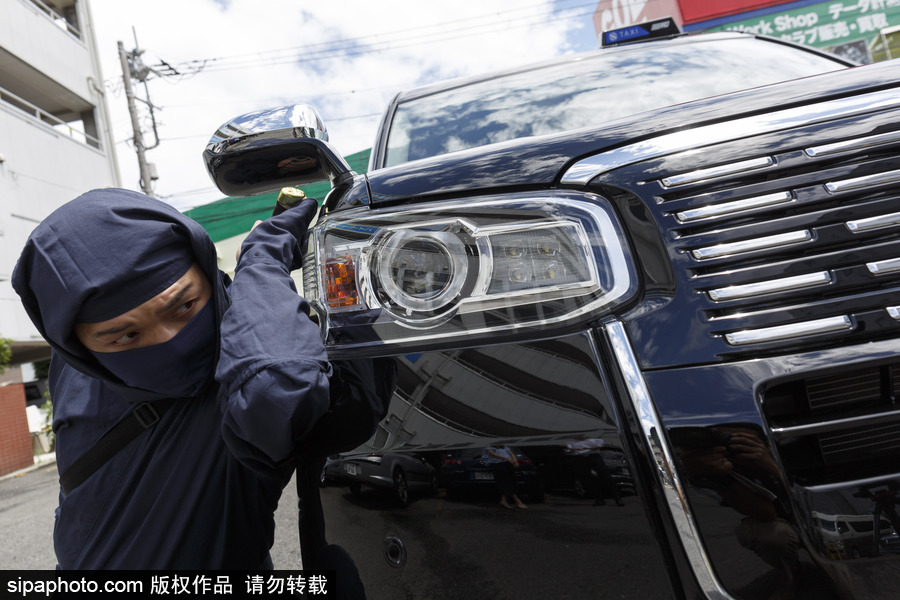 別慌他只是個司機！日本推出忍者司機服務還可展示技能