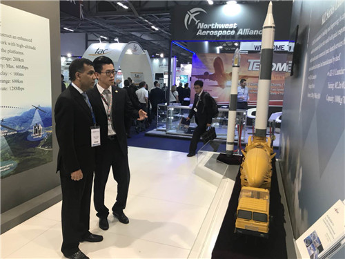 航天科工攜商業航天創新成果亮相范堡羅航展