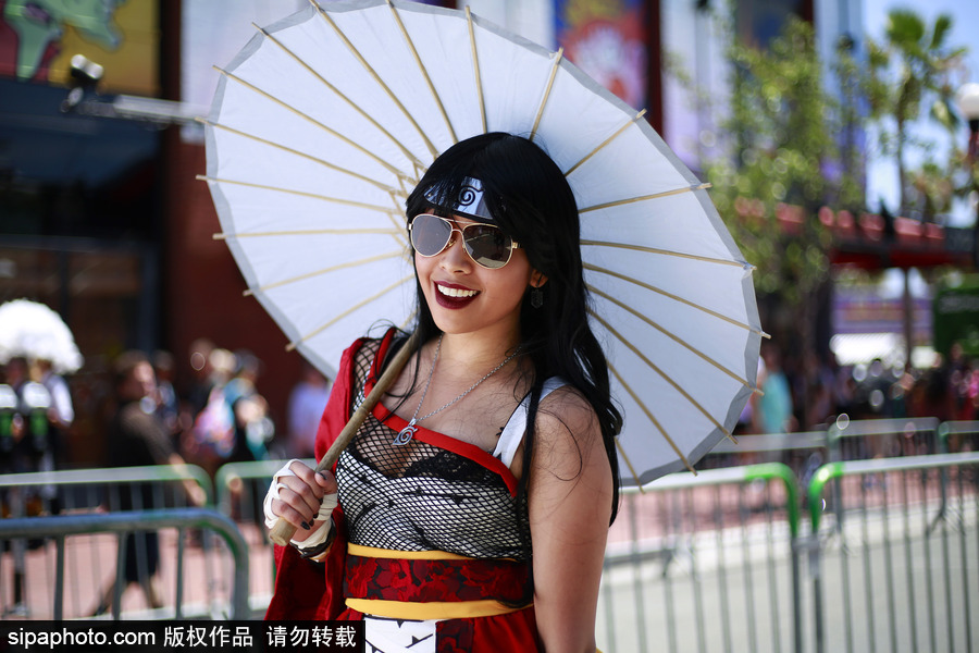 美國圣地亞哥國際動漫展 各路“英雄”匯聚熱鬧非凡