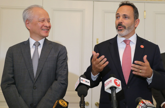 崔天凱：中美貿易問題要認真解決，同時要著眼大局