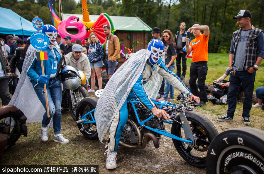 炫酷造型出盡風頭！德國萊昂貝格成為摩托車愛好者的天堂