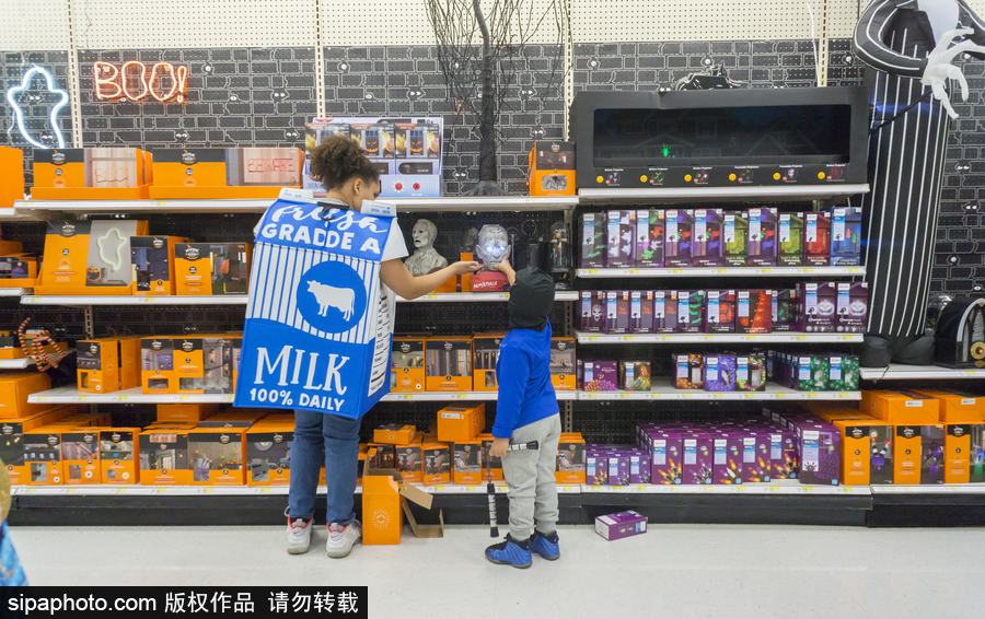 美國紐約：萬圣節將至 預計節日花費將達到90億美元