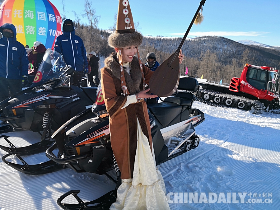 【改革開放40年】基層行：冬季來新疆滑雪！新疆可可托海實(shí)現(xiàn)工礦區(qū)到旅游區(qū)轉(zhuǎn)型