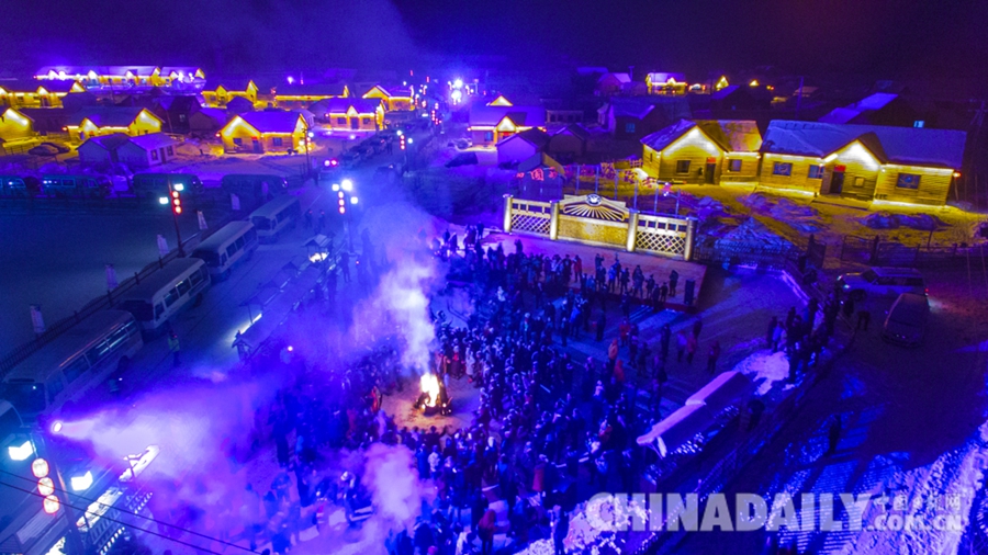 【改革開放40年】基層行：冬季來新疆滑雪！新疆可可托海實現工礦區到旅游區轉型