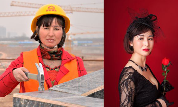 驚艷了時光！當女工們脫下工裝走進照相館