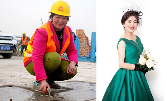 驚艷了時光！當女工們脫下工裝走進照相館