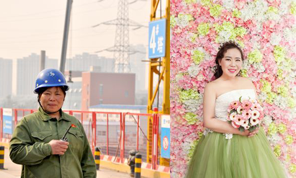 驚艷了時(shí)光！當(dāng)女工們脫下工裝走進(jìn)照相館[組圖]