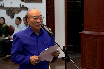 駐老撾使館舉辦中國(guó)政府獎(jiǎng)學(xué)金獲得者赴華歡送會(huì)