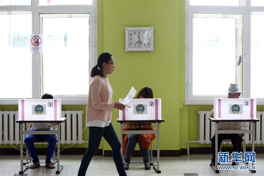 蒙古國舉行議會選舉